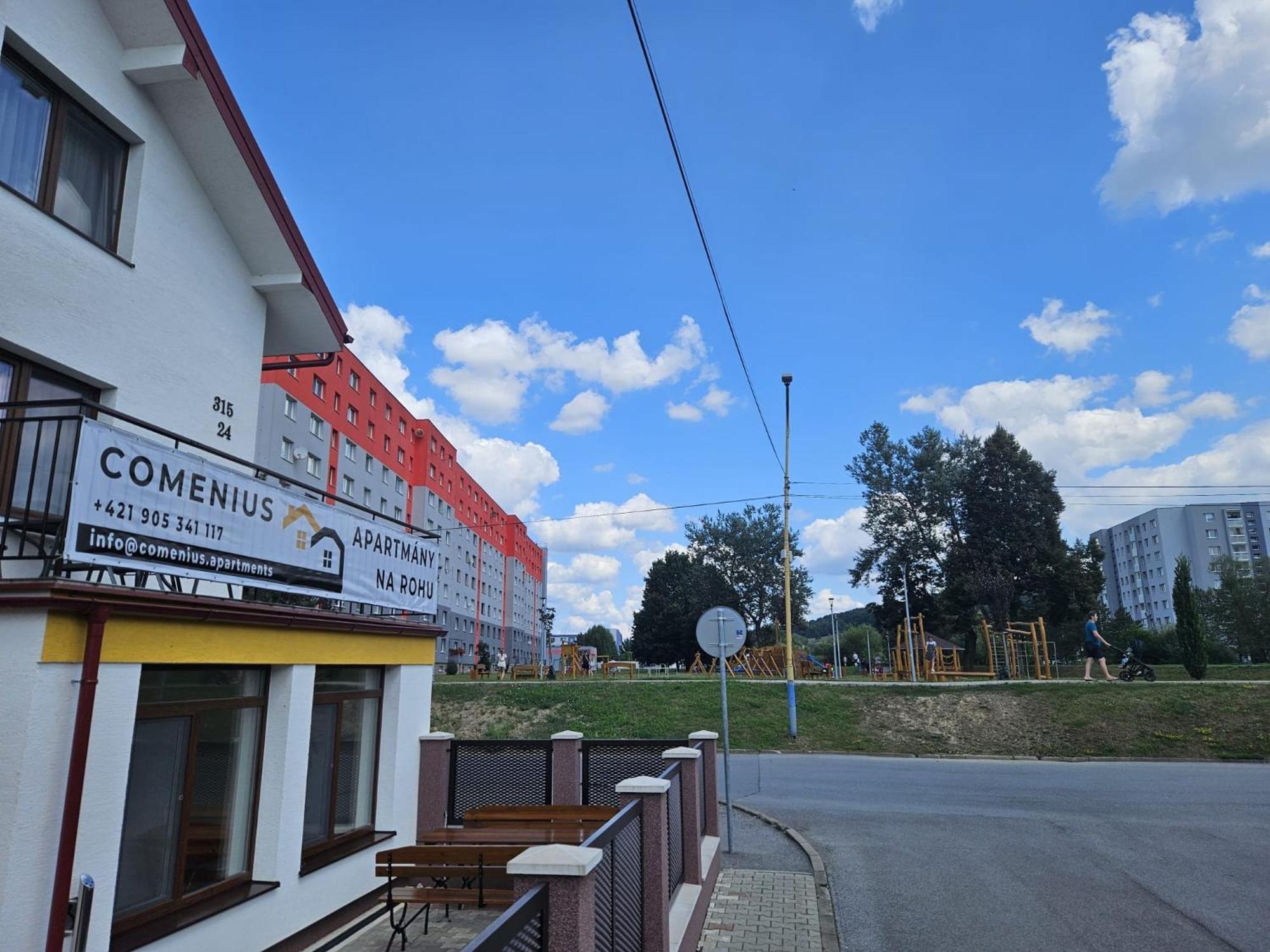 Comenius Apartments - Apartmany Na Rohu Svidnik Exteriör bild